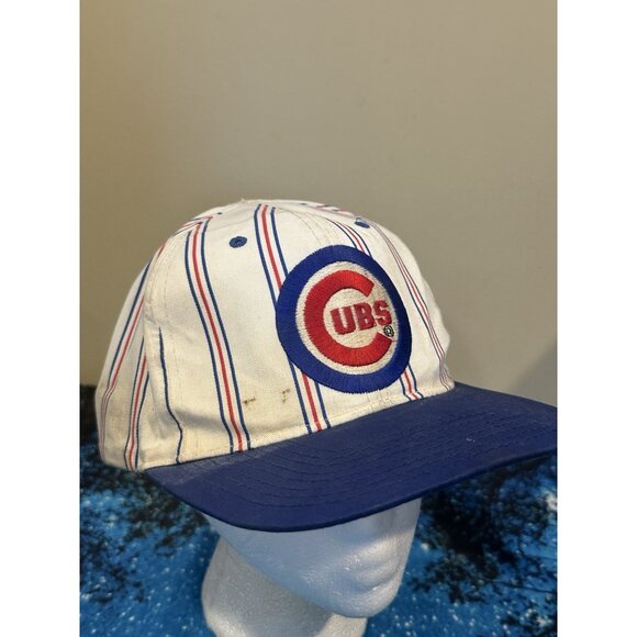 Vintage Starter Chicago Cubs SnapBack Hat - Picture 1 of 9